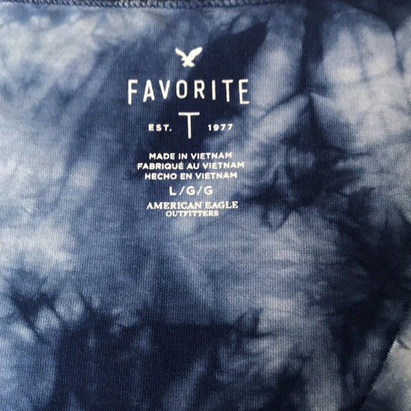 American eagle tie dye tee like new never worn size large - Picture 2 of 3